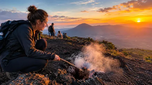 5. Cuisine sur les bouches et coucher de soleil